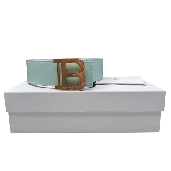 NWT Balmain Reversible B-Belt (75) - Picture 3 of 6